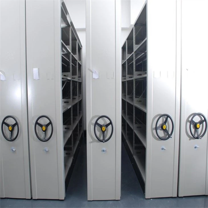 Metal Office Archive Storage movable Filing Cabinet mobile shelving (5)