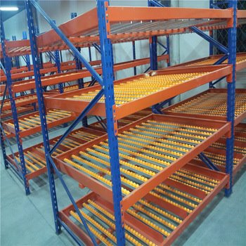 Βάση ροής χαρτοκιβωτίων Gravity Metal Storage Warehouse